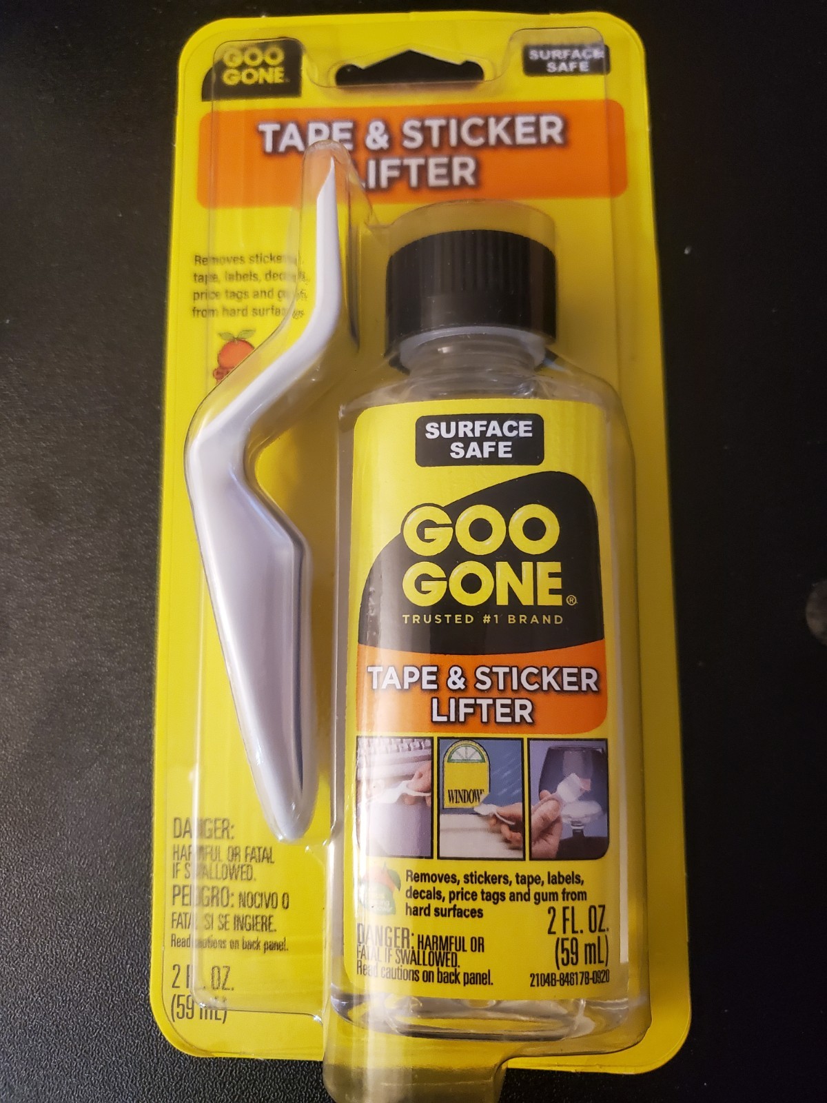 Goo Gone Kit w/ Scrap Tool “Sticker / Adhesive / Gum” Remover & Lifter 2 oz. NEW