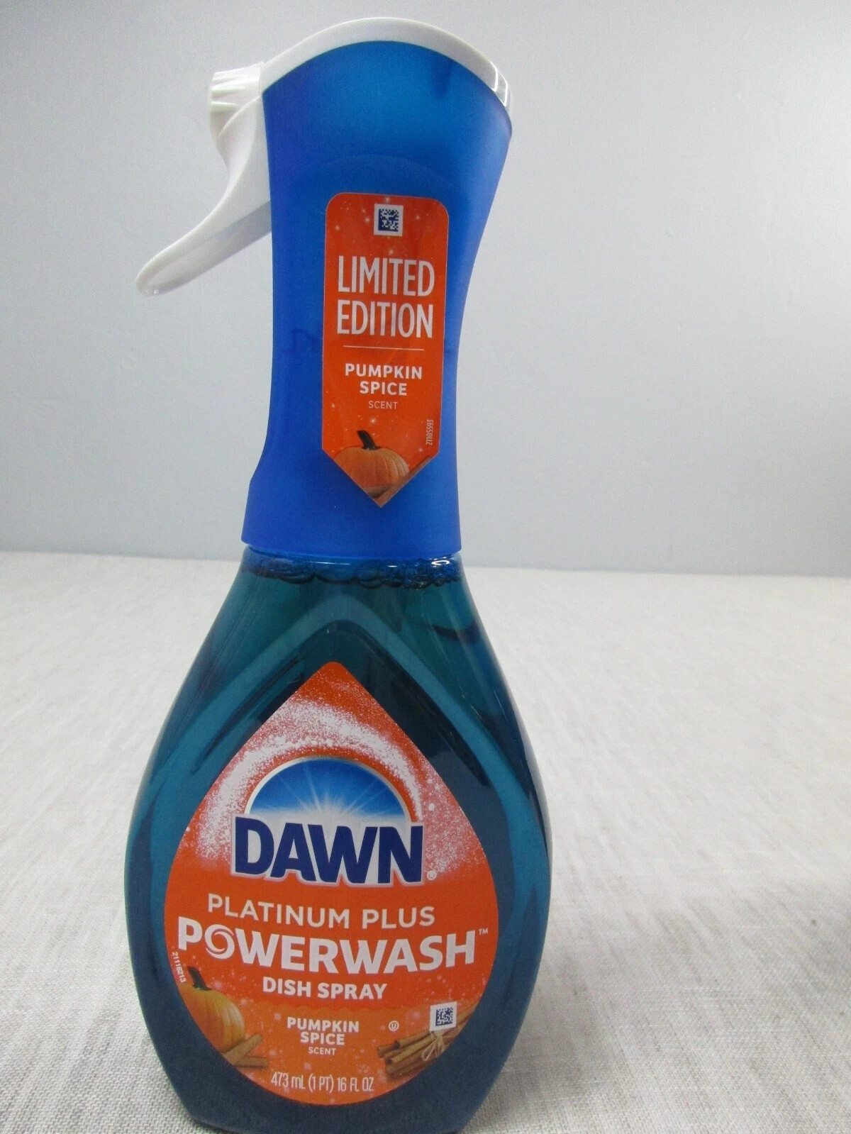 2X Limited Edition Dawn Powerwash Dish Spray Pumpkin Spice Platinum Plus 473ml