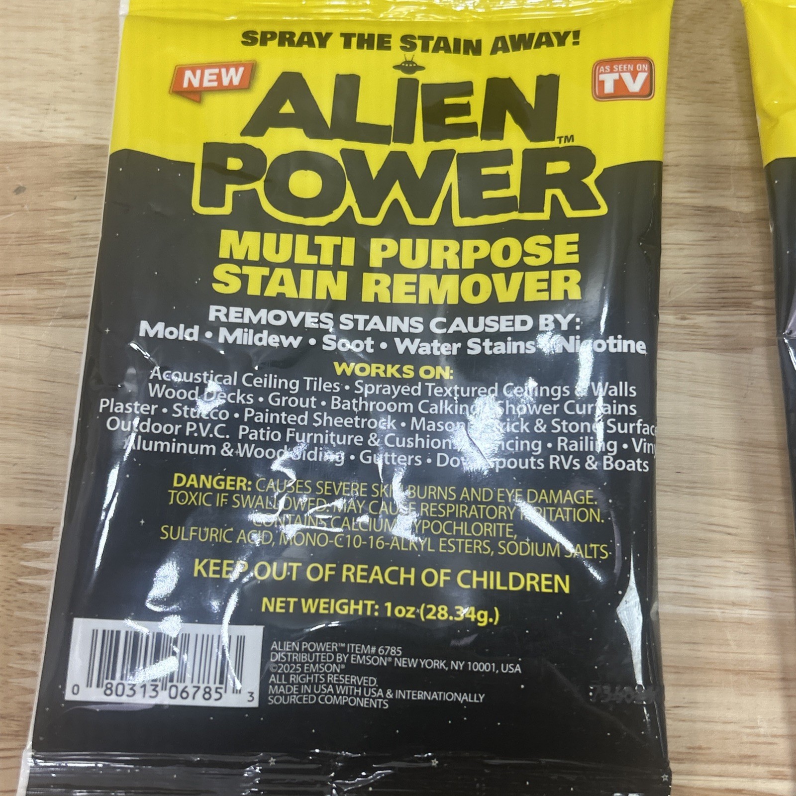 2 Pack Alien Power 24 oz. Alien Power Multi-Purpose Stain Remover With Bottle