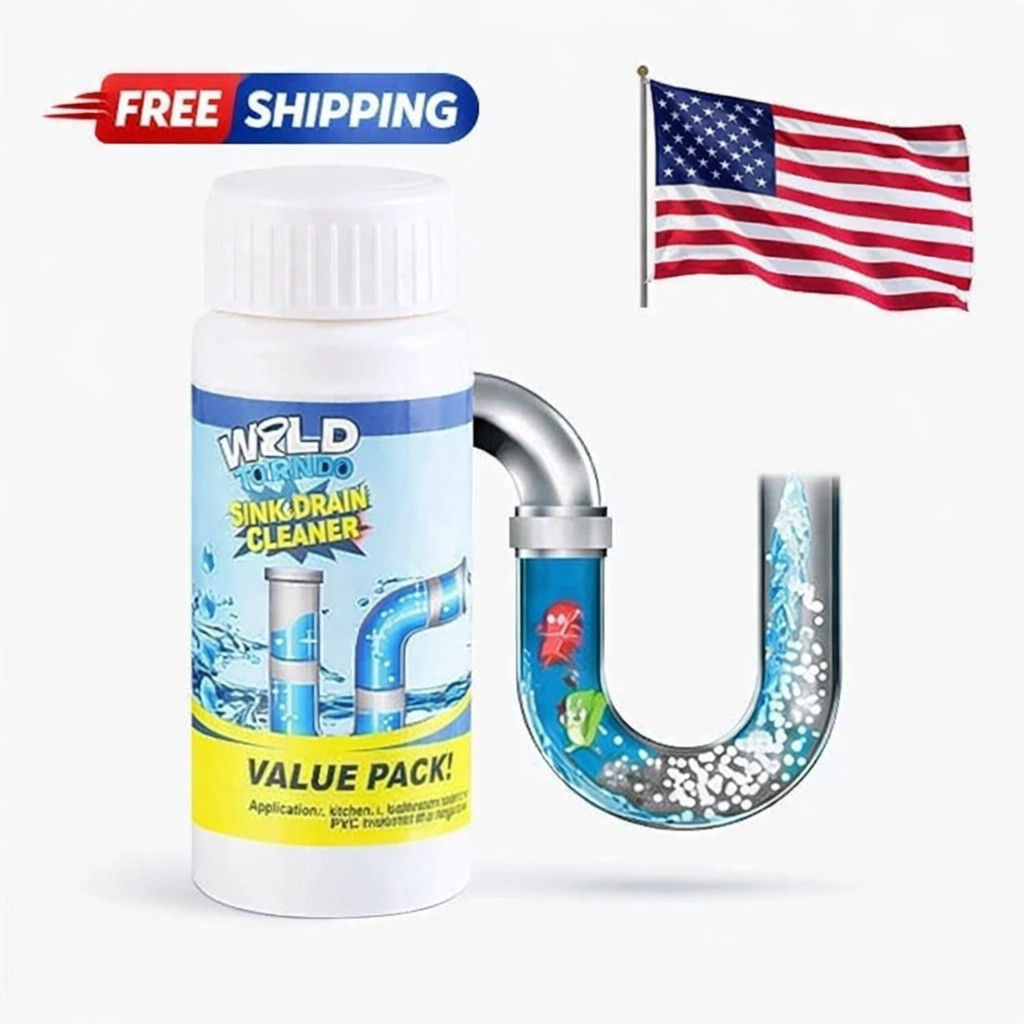 Wild Tornado Powerful Sink Drain Cleaner High Efficiency Clogging Cleaner