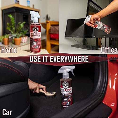 Total Interior Cleaner & Protectant – Car 16 Fl Oz (Pack of 1) Black Cherry