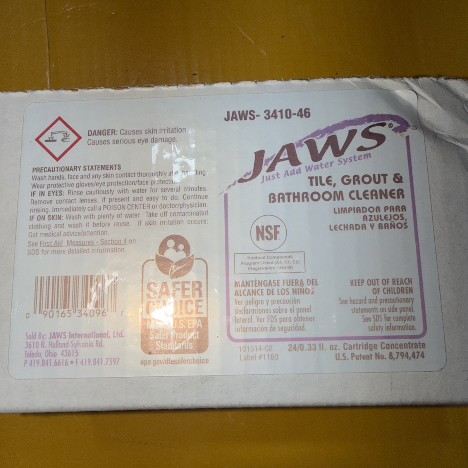 JAWS Concentrated Multi Purpose Cleaner Degreaser Cleaner Refill Pods (24-Pack)