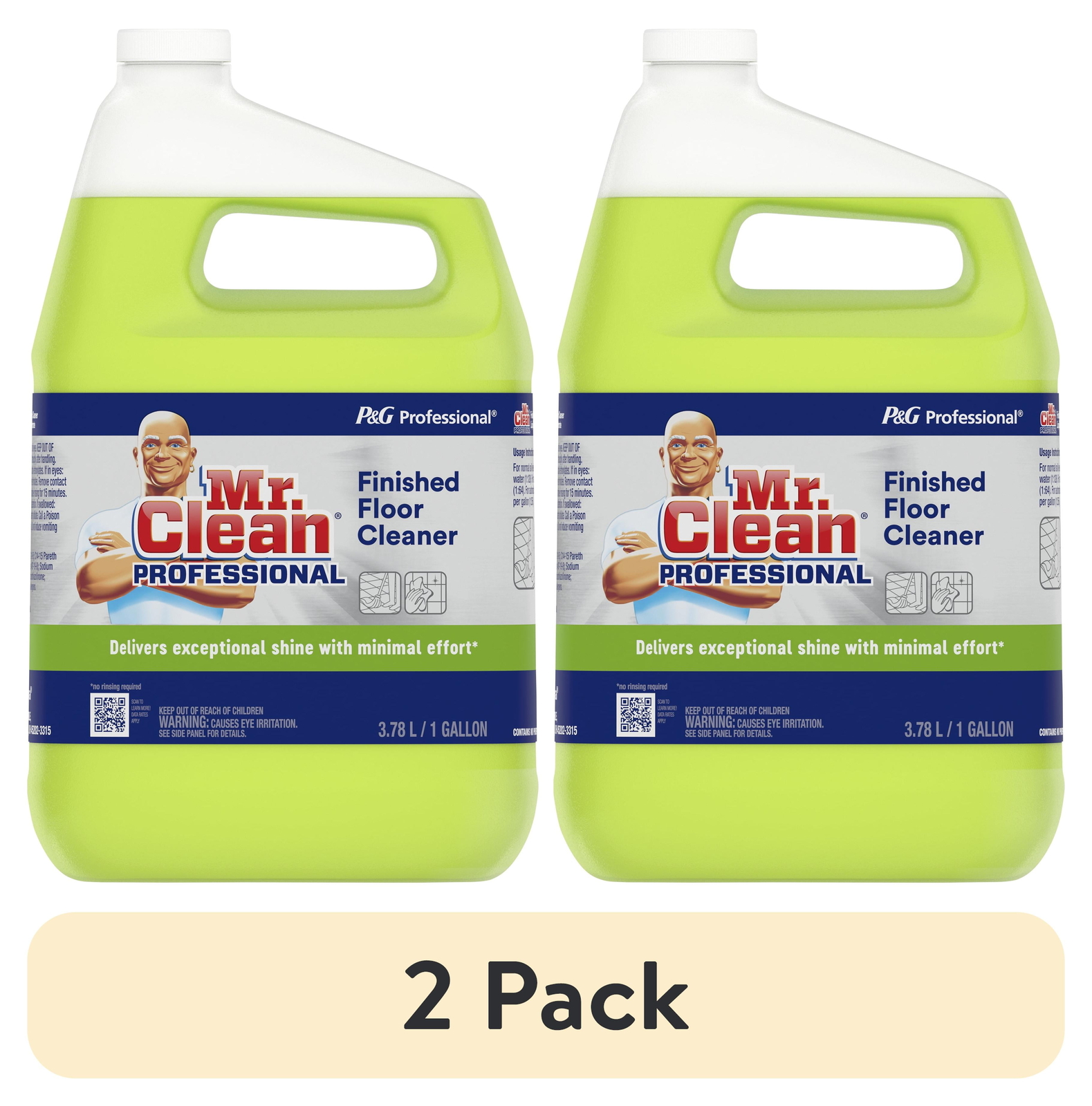 Finished Floor Cleaner, Lemon Scent, One Gallon Bottle