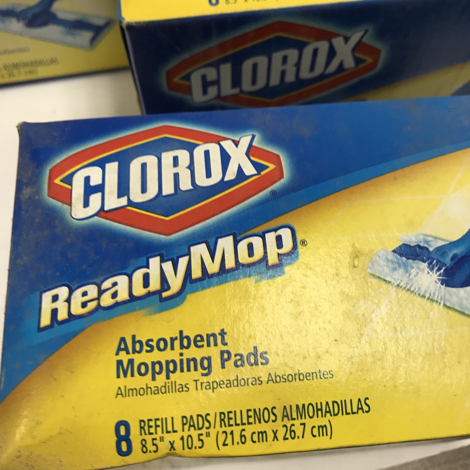 Clorox Ready Mop Absorbent Mopping Pads Refill 11 Boxes Plus 6 Single Total 94