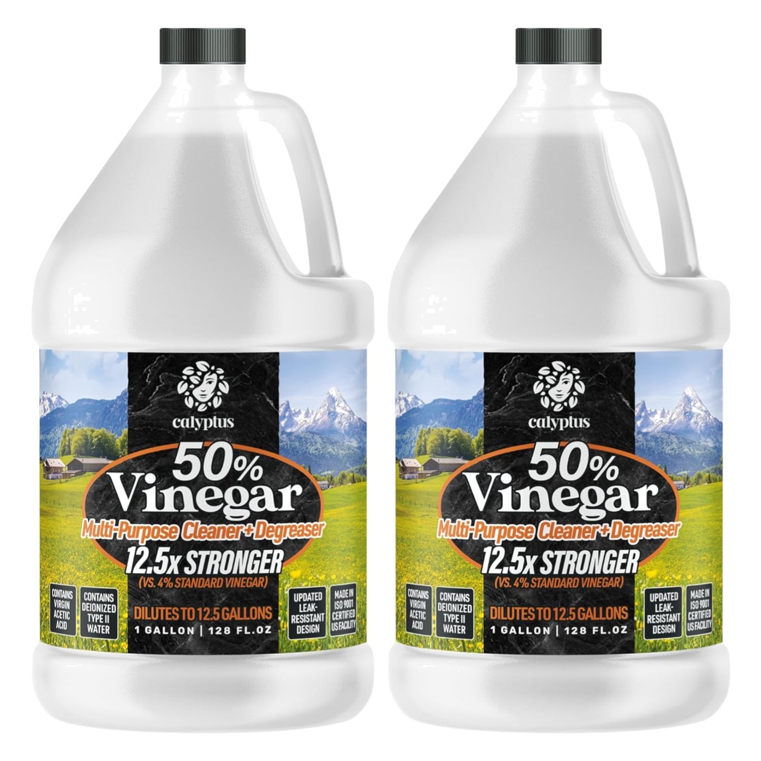 50% Vinegar Cleaning Solution | Eco-Friendly | 2 Gallon