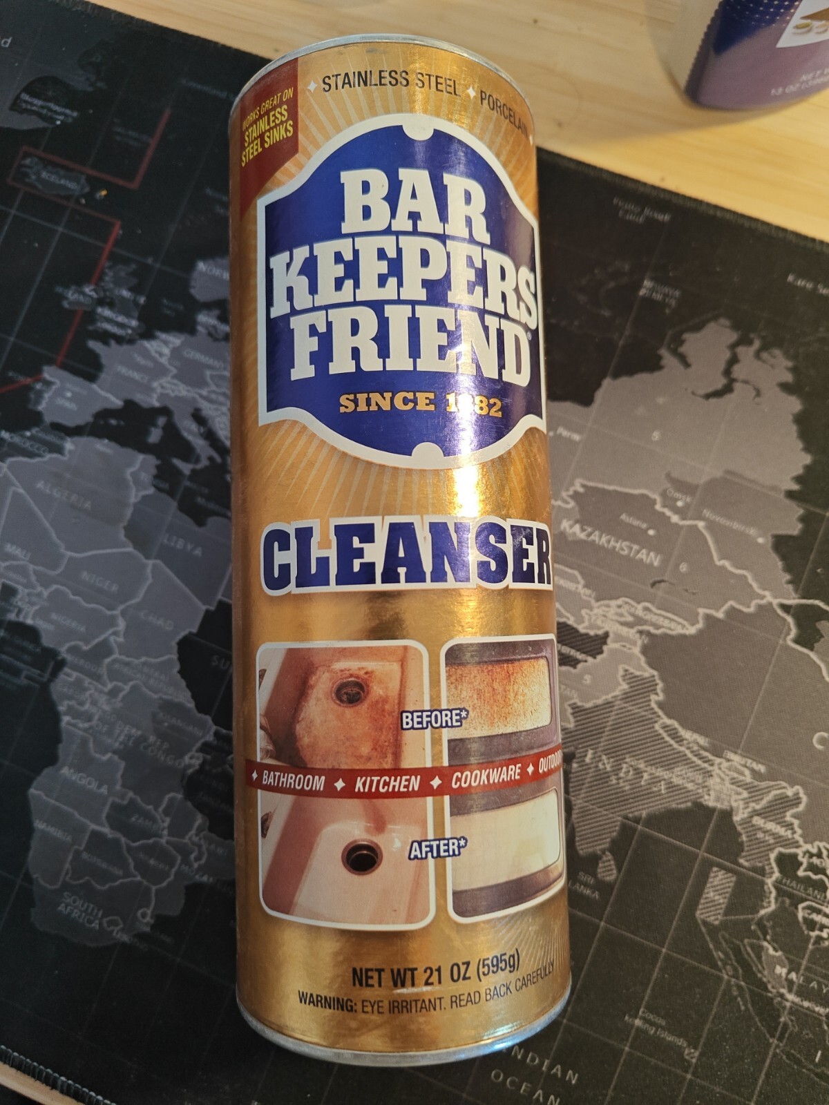 Bar Keepers Friend 21 oz. Powder All-Purpose Cleaner and Polish