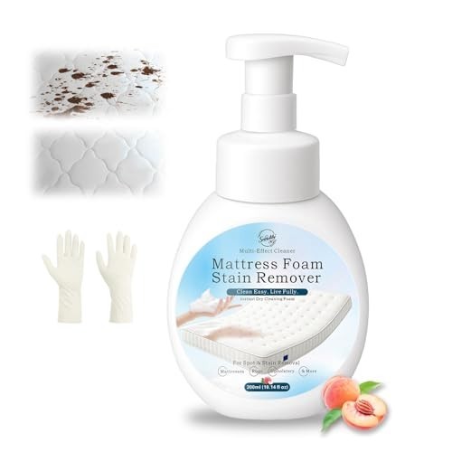 Multi-Surface Mattress Stain Remover Foam Spray – Upholstery Cleaner 300ml