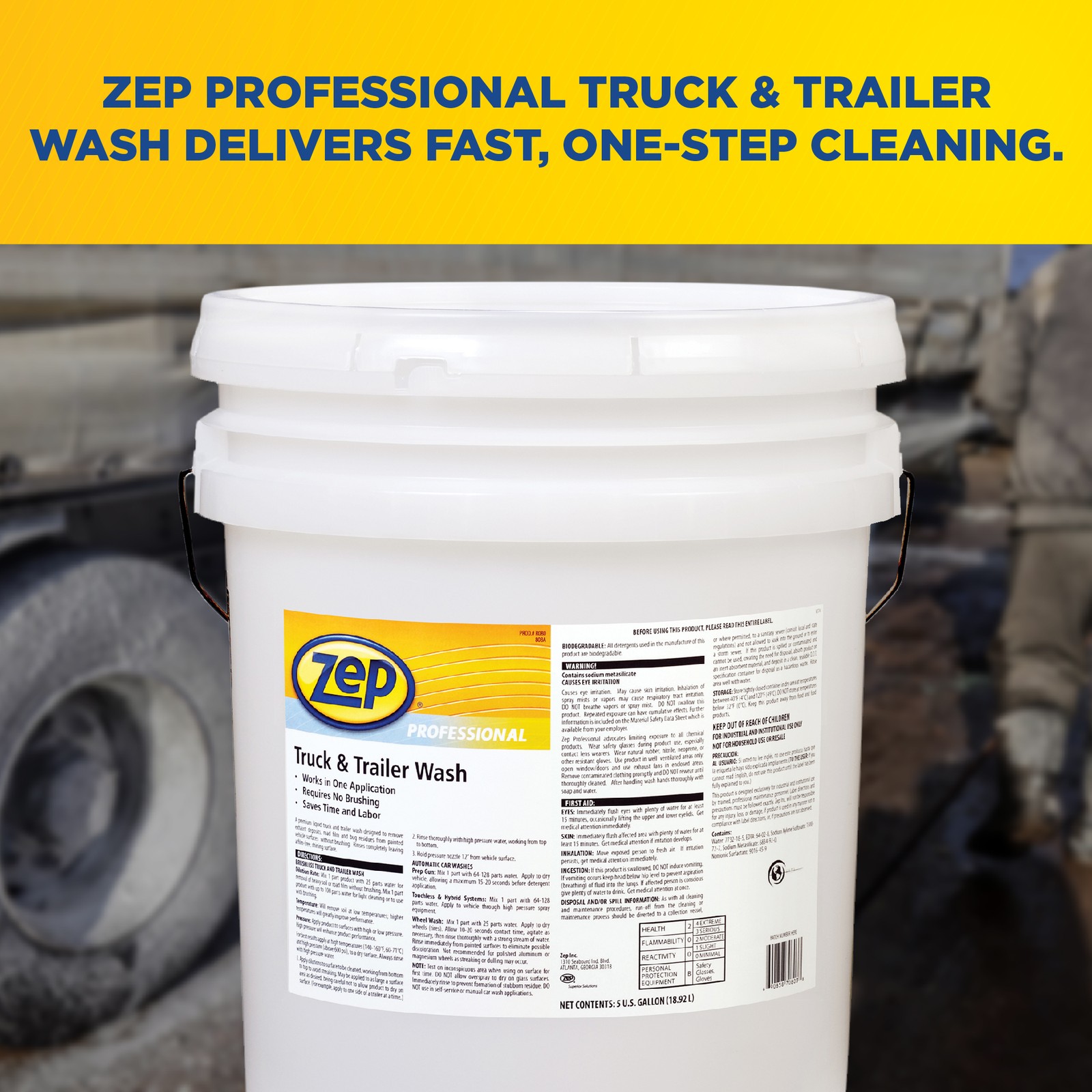 Zep Premium Truck And Trailer Wash 1041566