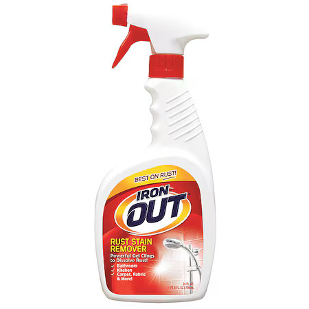 Iron Out Li0624pn Rust Remover, 24 Oz, Spray Bottle, Pk6