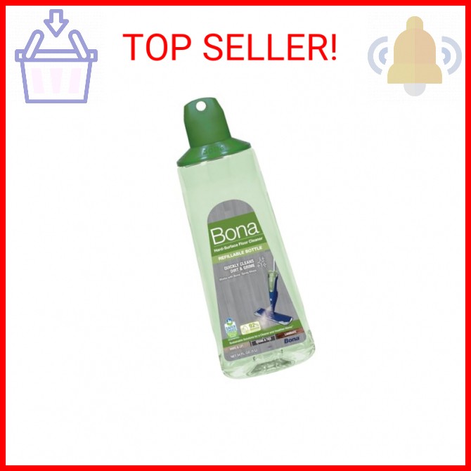 Bona Multi-Surface Hard Floor Cleaner Spray Mop Cartridge – 34 fl oz – Unscented