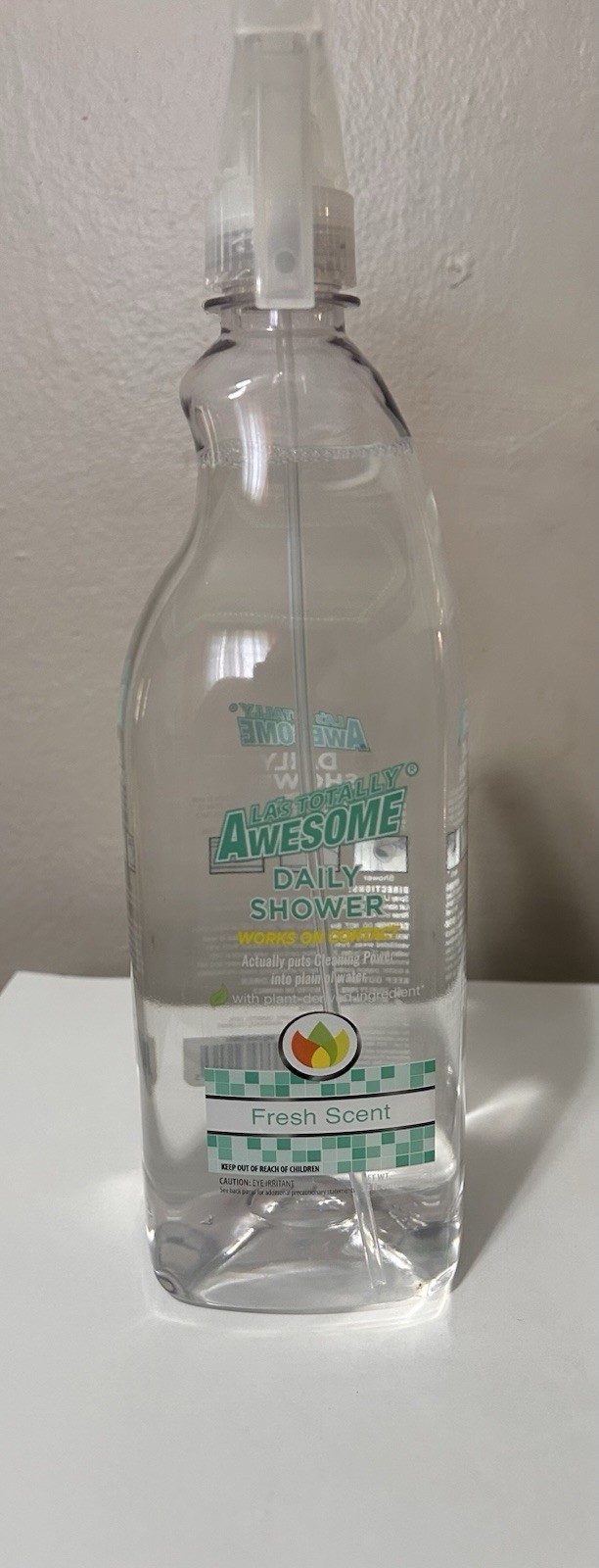 LA’s Totally Awesome Daily Shower Cleaner Spray, Fresh Scent, 32 fl oz