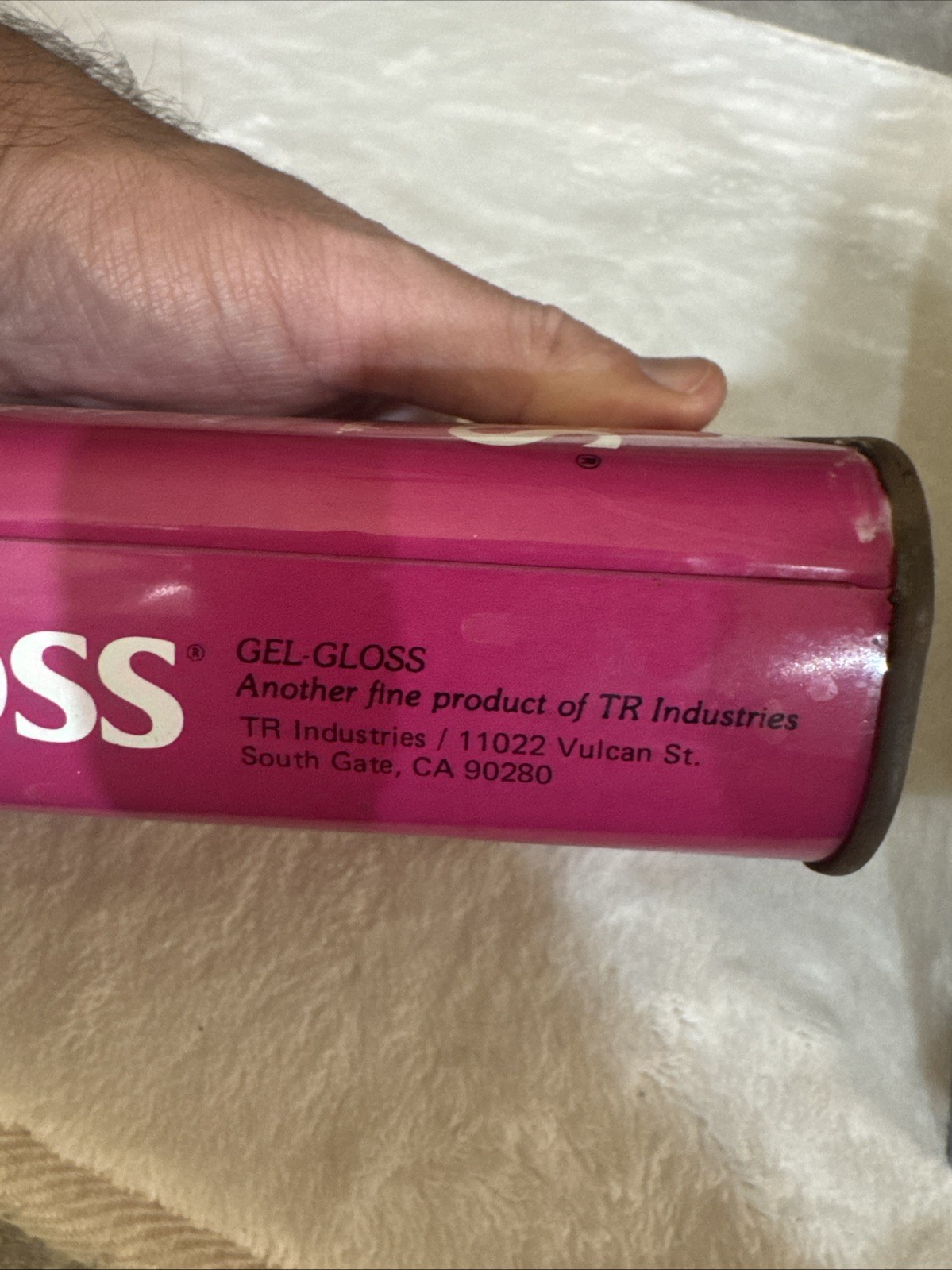 VTG Original Formula Gel-Gloss 16 oz. Fiberglass Boat Cleaner Tin Near Full