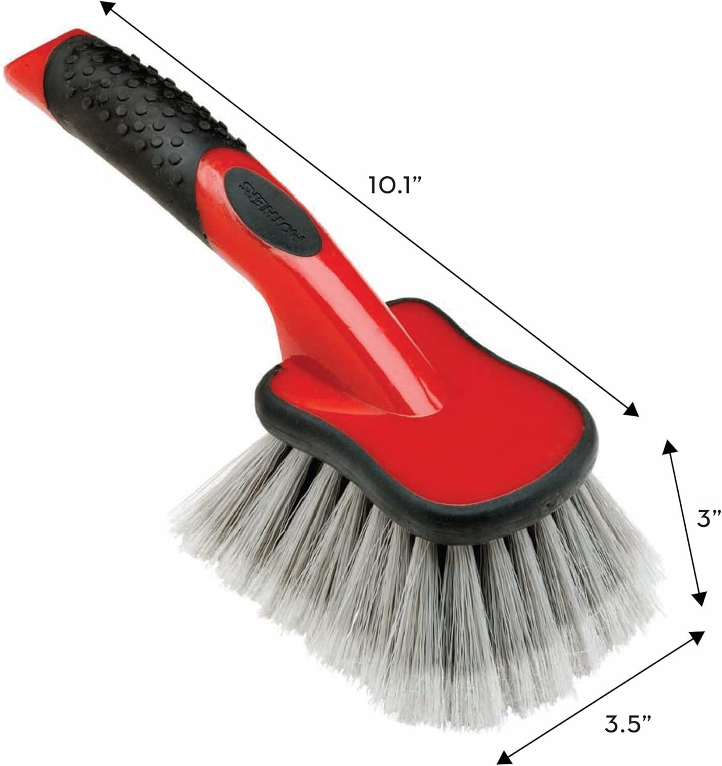 Car Wash Brush, Wheel and Fender Brush, Short Handle Tire Cleaner for Car Detail