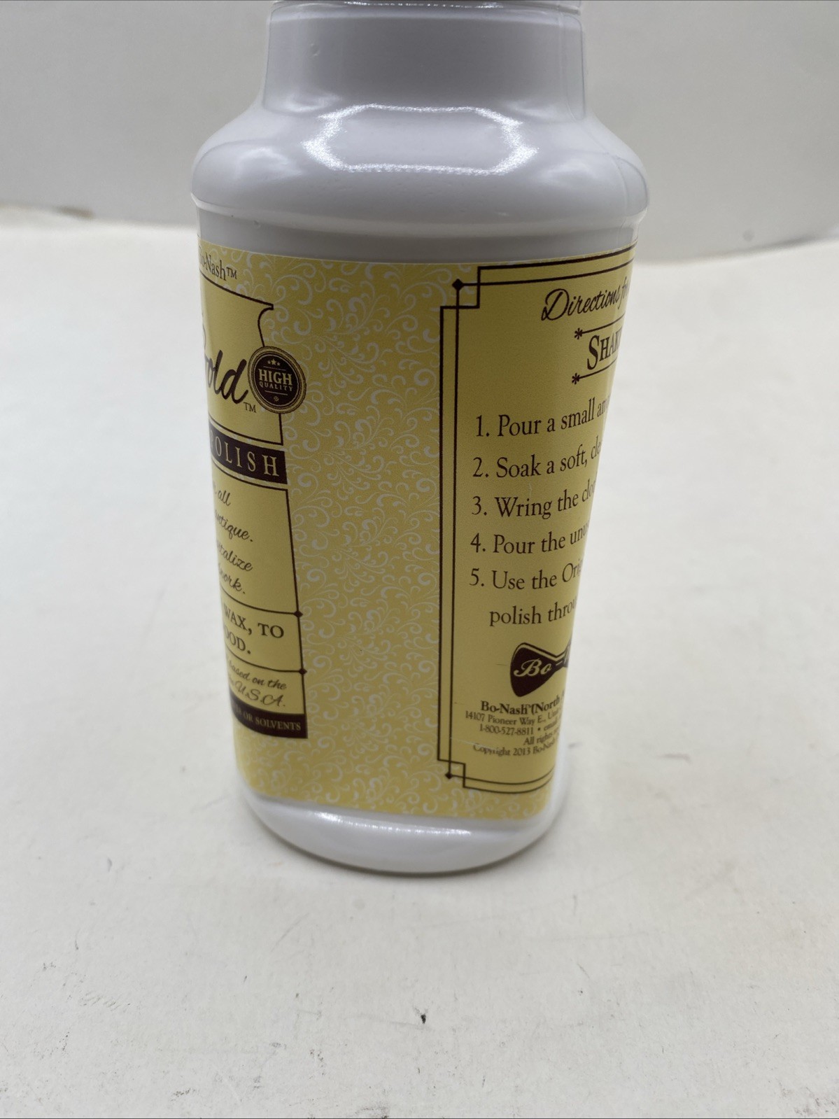 Regency Gold Original Restorative Polish Liquid Wood Furniture SEALED 16.9 Oz