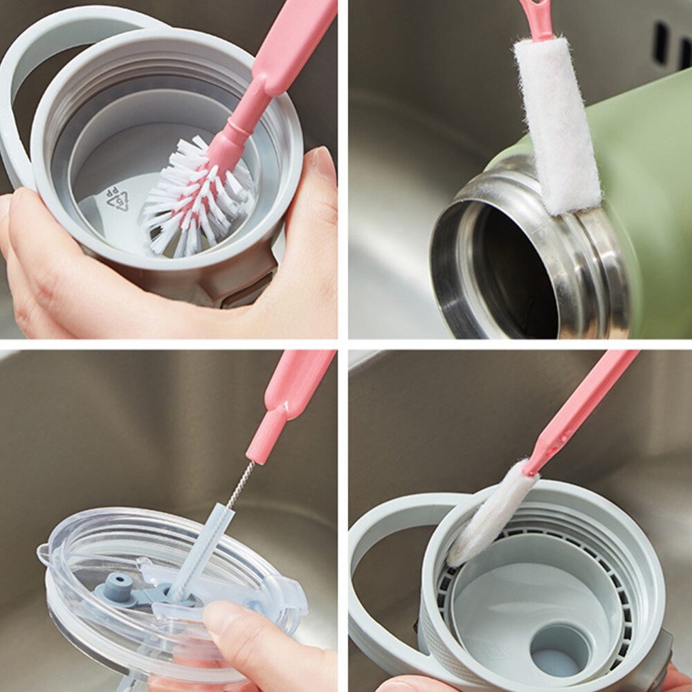 1 Set Bottle Brush Straw Brush Cup Cleaner Brush Water Bottle Cleaning Brush