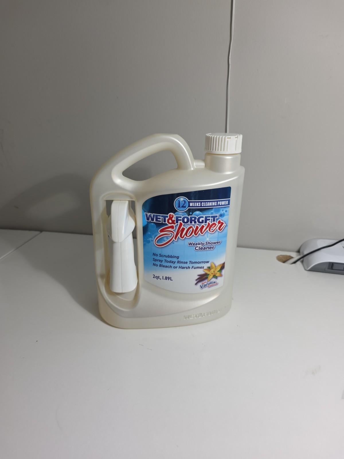 Wet & Forget Weekly Shower Cleaner, Vanilla Scent, 64 fl oz