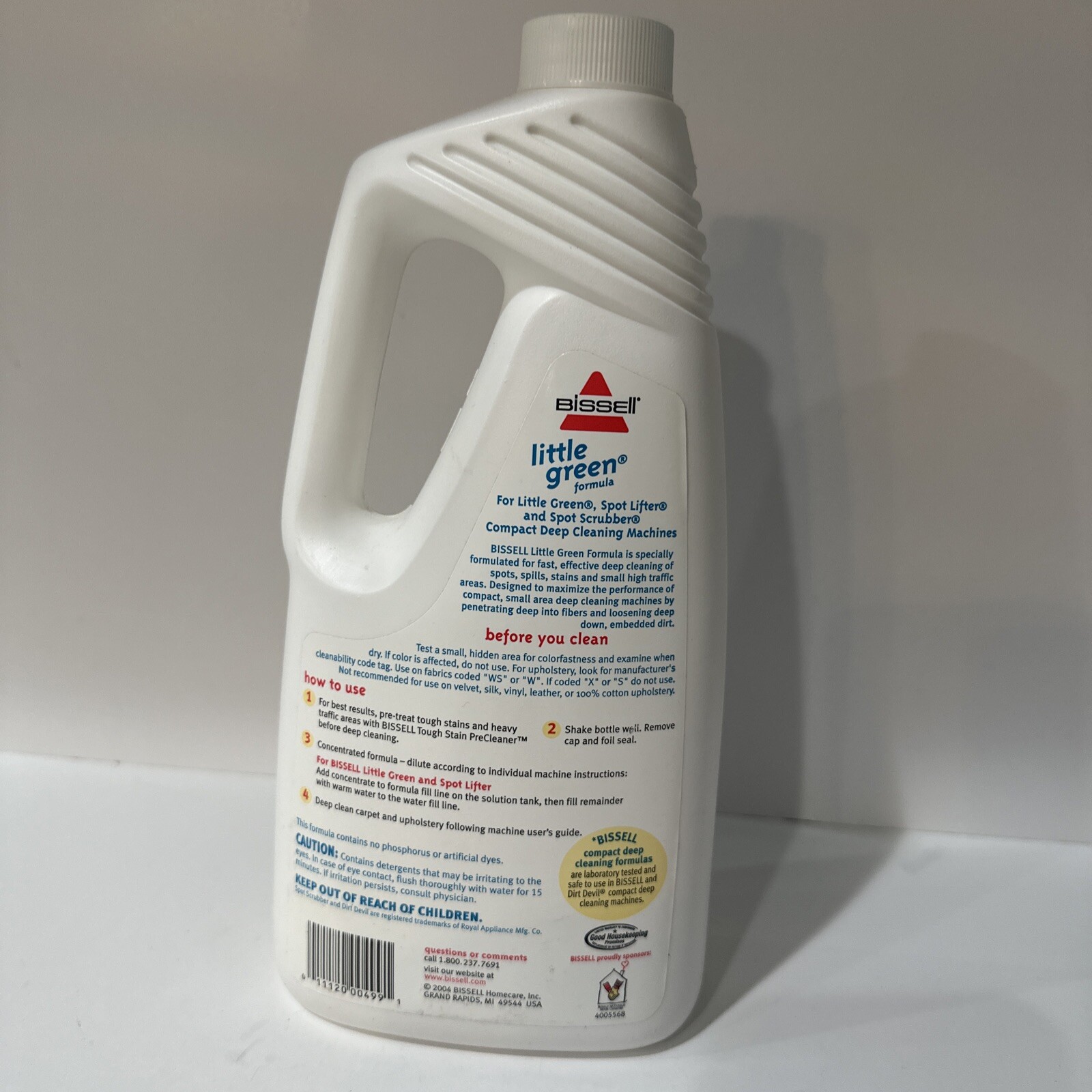 Bissell Little Green Formula Carpet Cleaner 32oz Concentrate SEALED – NEW