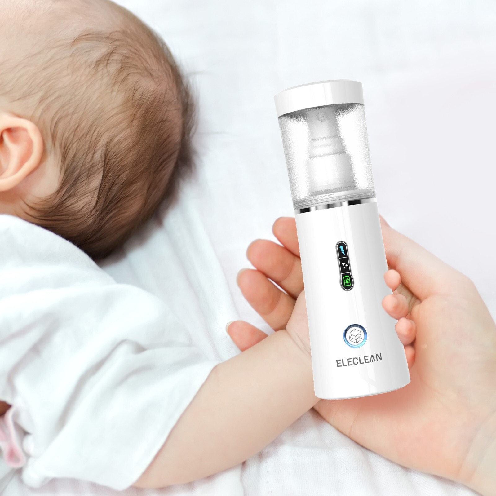 Eleclean Portable Disinfectant Spray Device Alcohol-Free Solution