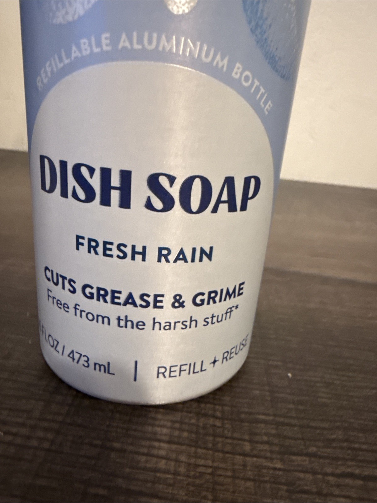 2-CLEAN CULT DISH SOAP 16 OZ CAN EACH-FRESH RAIN & LEMON VERBENA-BOTH NEW