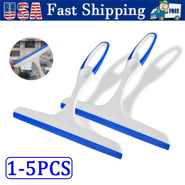 Window Mirror Car Windshield Squeegee Shower Glass Wiper Kitchen House Clean US