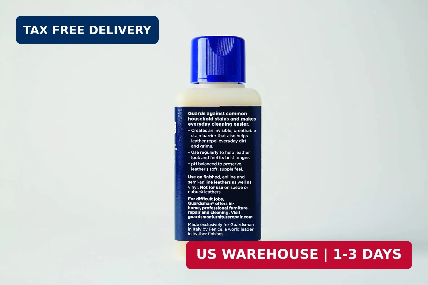 Guardsman Protect & Preserve Leather Protector for Leather Furniture & Car Inter