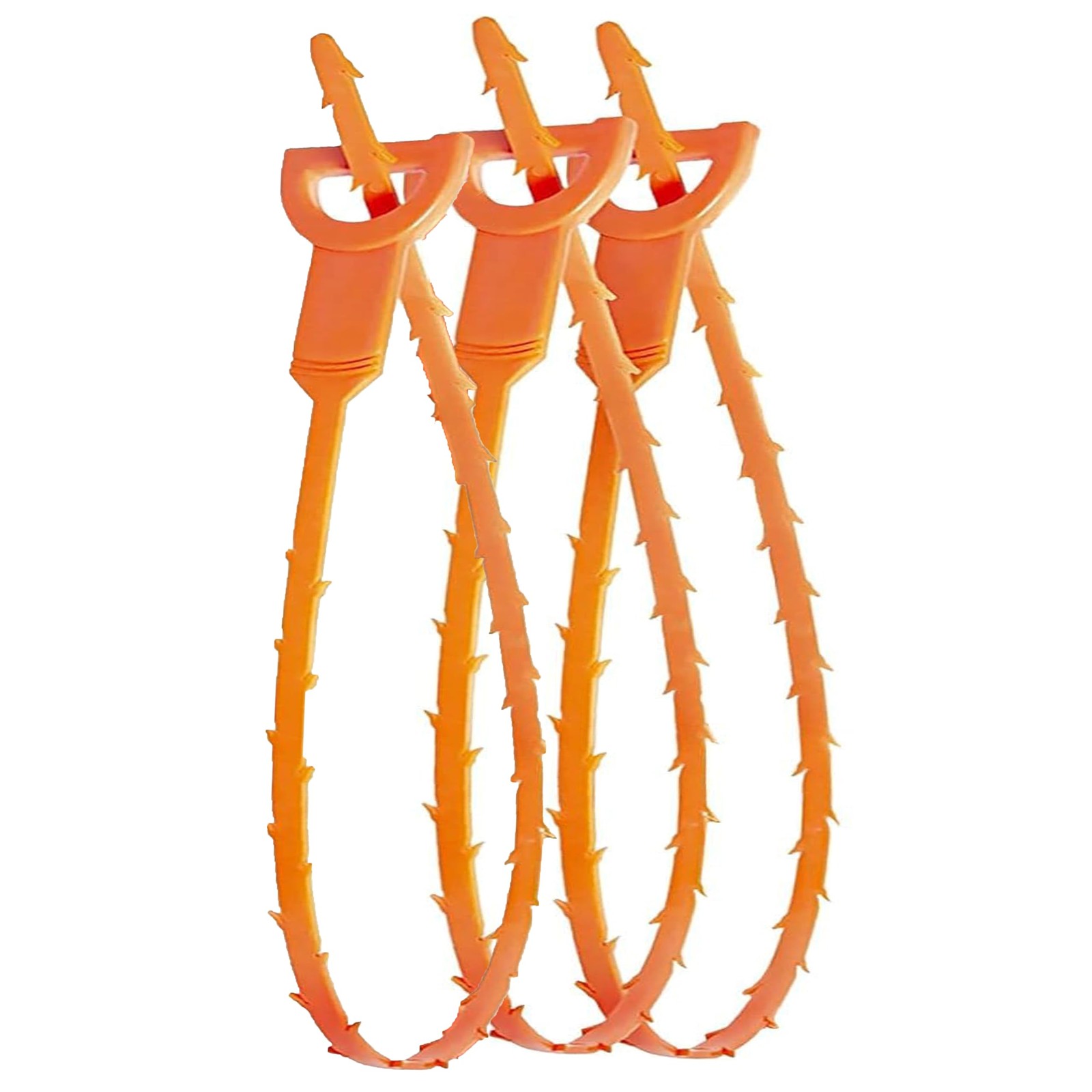 3 Pack 25 Inch Drain Snake Set – Drain Cleaner with Grip Handle Effectively C…