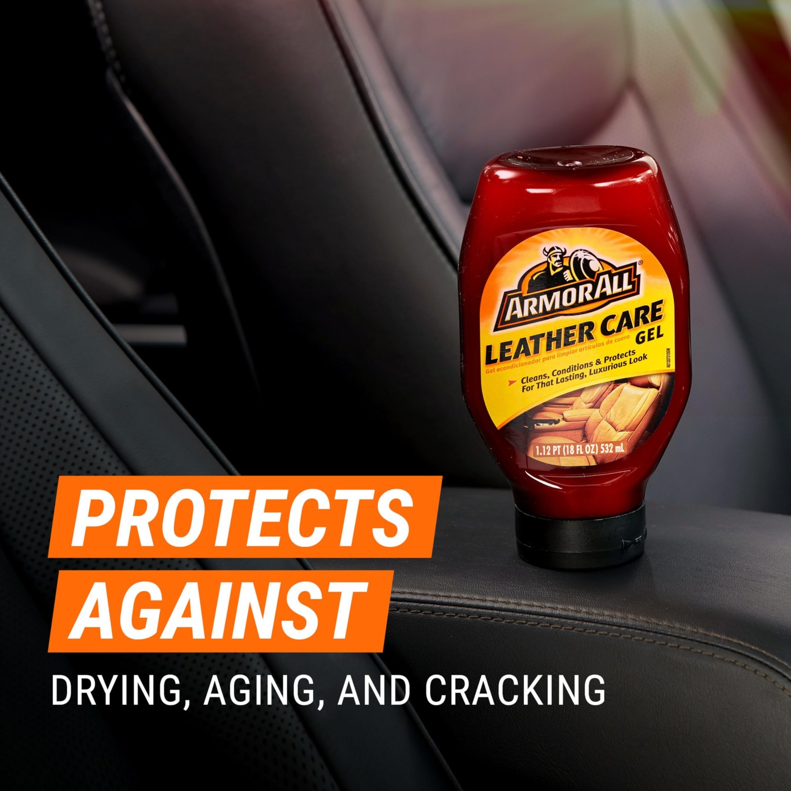 Armor All Leather Care Gel, Use on Furniture, Car 18 Fl Oz (Pack of 1)