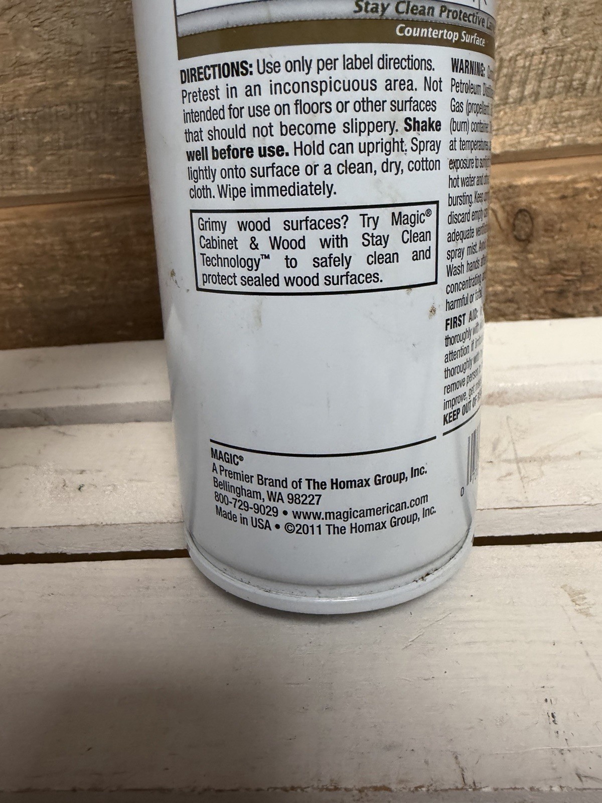 Magic Countertop Cleaner for Laminate 17 oz Aerosol Spray Discontinued Read