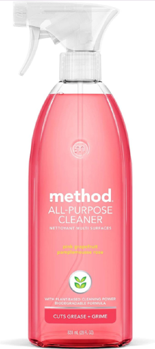 Method All-Purpose Cleaner, Pink Grapefruit, 28 Oz Spray Bottle