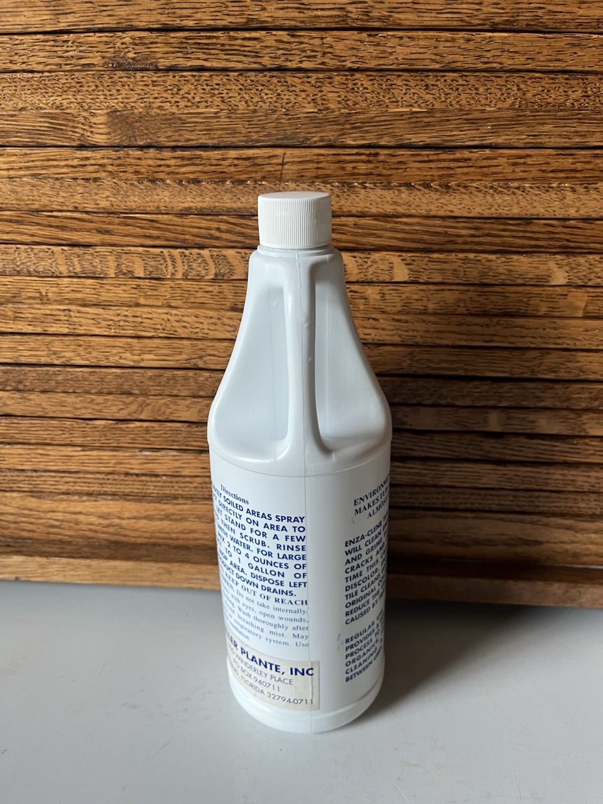 ENZA-Clene Tub & Tile Cleaner 1 Quart Cleans Tiles Floors Grout Tubs Shower Sink