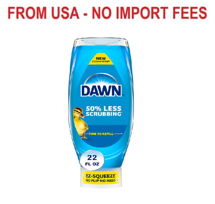 Dawn EZ-Squeeze Ultra Dish Soap, Dishwashing Liquid, Original, Dish Soap Refill,