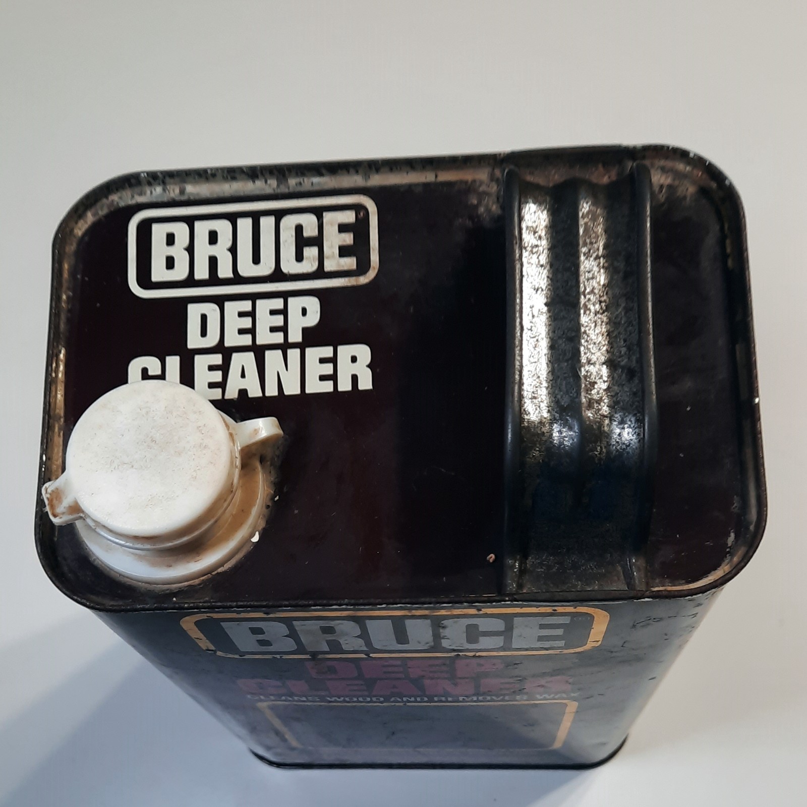 Bruce Deep Cleaner 64 Fl Oz Wood Floor Paneling Cleaner Wax Remover Tin 70% Full