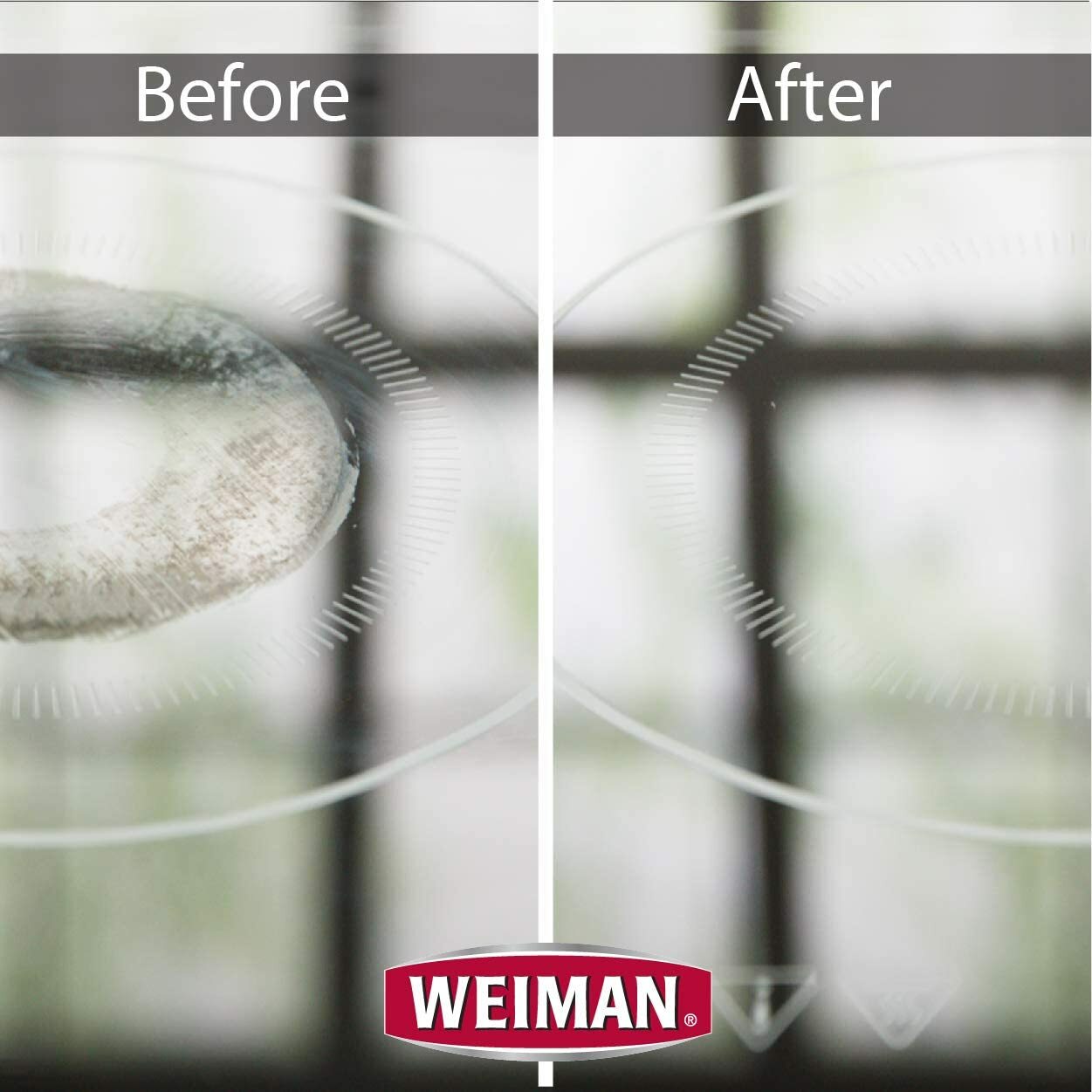 WEIMAN GLASS COOK TOP MAX Heavy Duty CLEANER & POLISH Shine Protect RANGE TOP