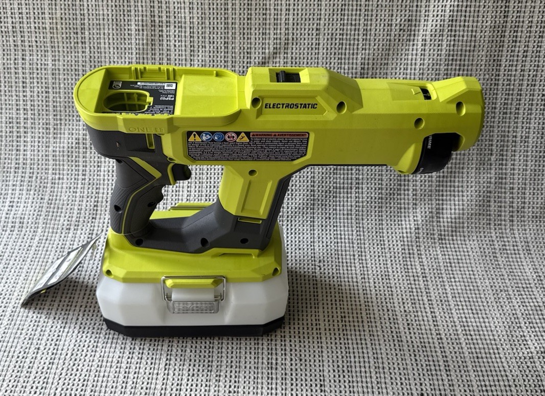 NEW Ryobi ONE+ 18V Cordless Handheld Electrostatic Sprayer PSP02 – TOOL ONLY