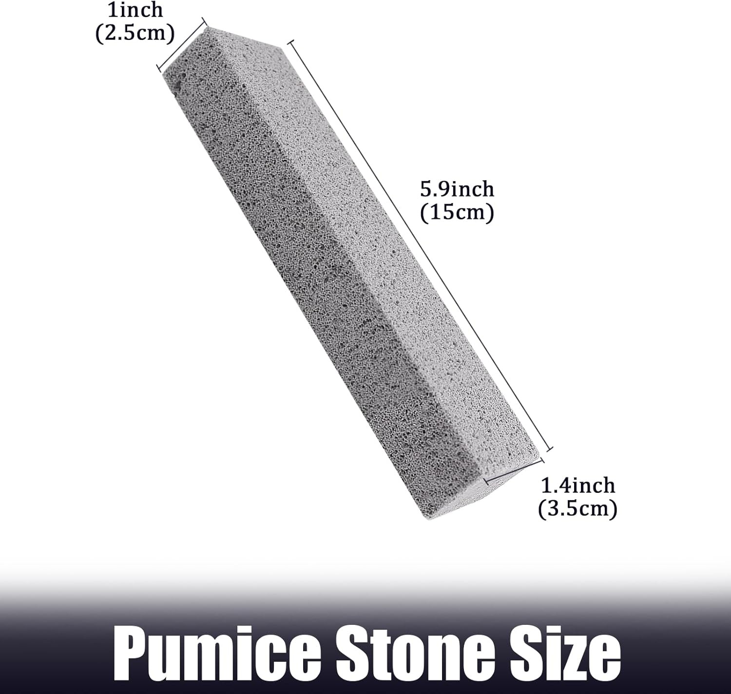 6pc Pumice Stone for Home Cleaning, Toilet Bowl Cleaning, Sink and
