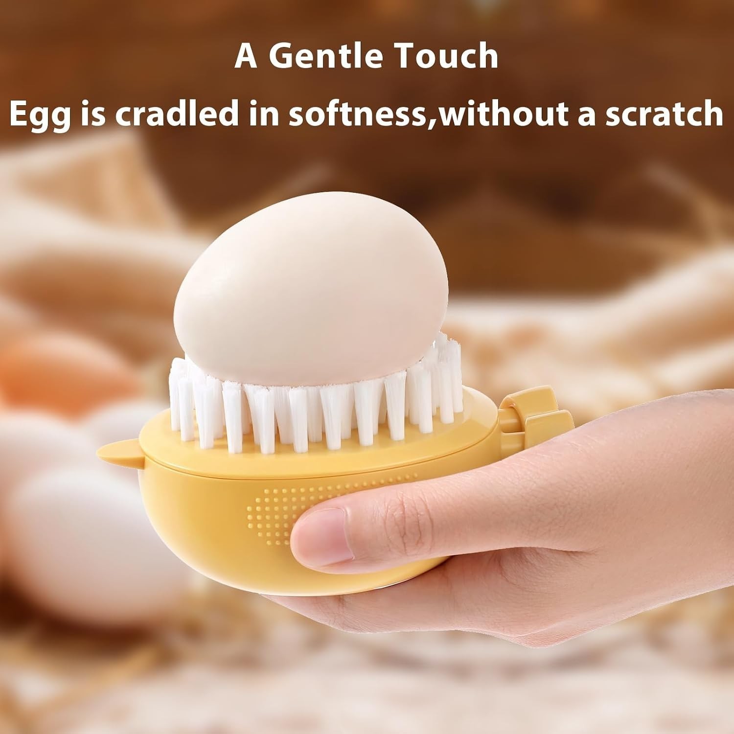 Egg Washer Cleaner for Fresh Eggs, Universal Egg Wash and Brush Scrubber for …