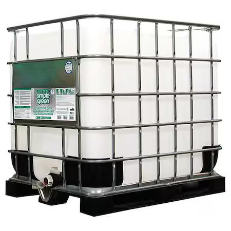 Simple Green 0600000119275 Industrial Cleaner And Degreaser, 275 Gal Tote,