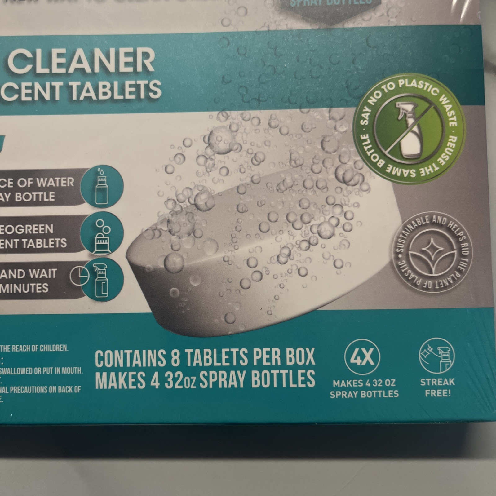Neogreen Heavy Duty Grease Cleaner & Glass Cleaner Effervescent Tablets
