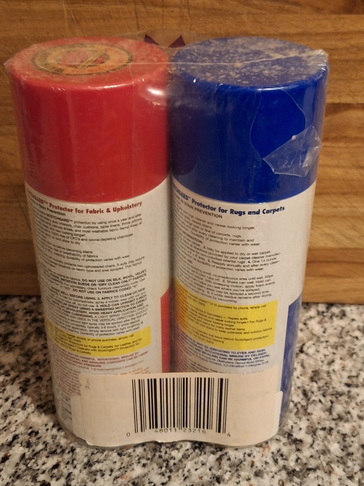1997 Vtg Scotch Guard 3M Protector Fabric Rugs Original Formula 14 Oz NOS 2 Pack
