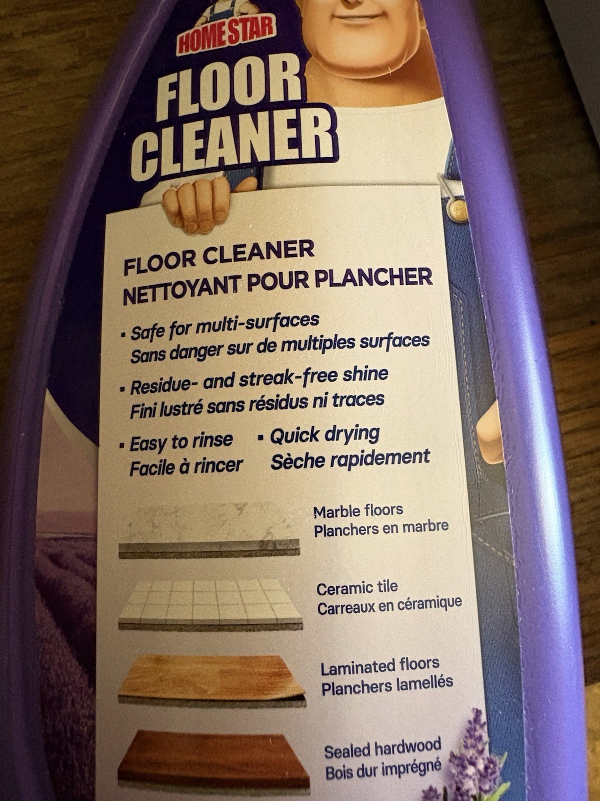 Avon Homestar Floor Cleaner 25.3 oz Lavender Scent New Old Stock