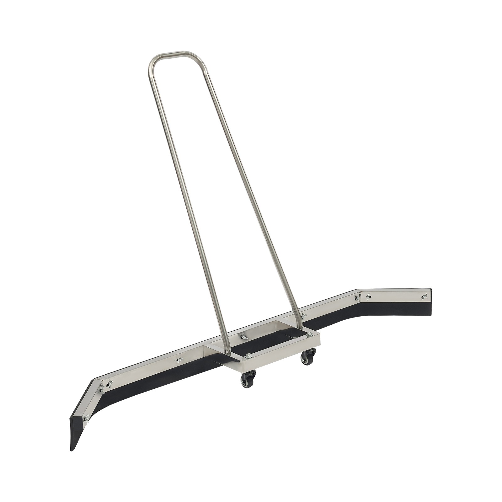 Stainless Steel Floor Water Scraper, Garage Floor and Sports Field Water Scraper