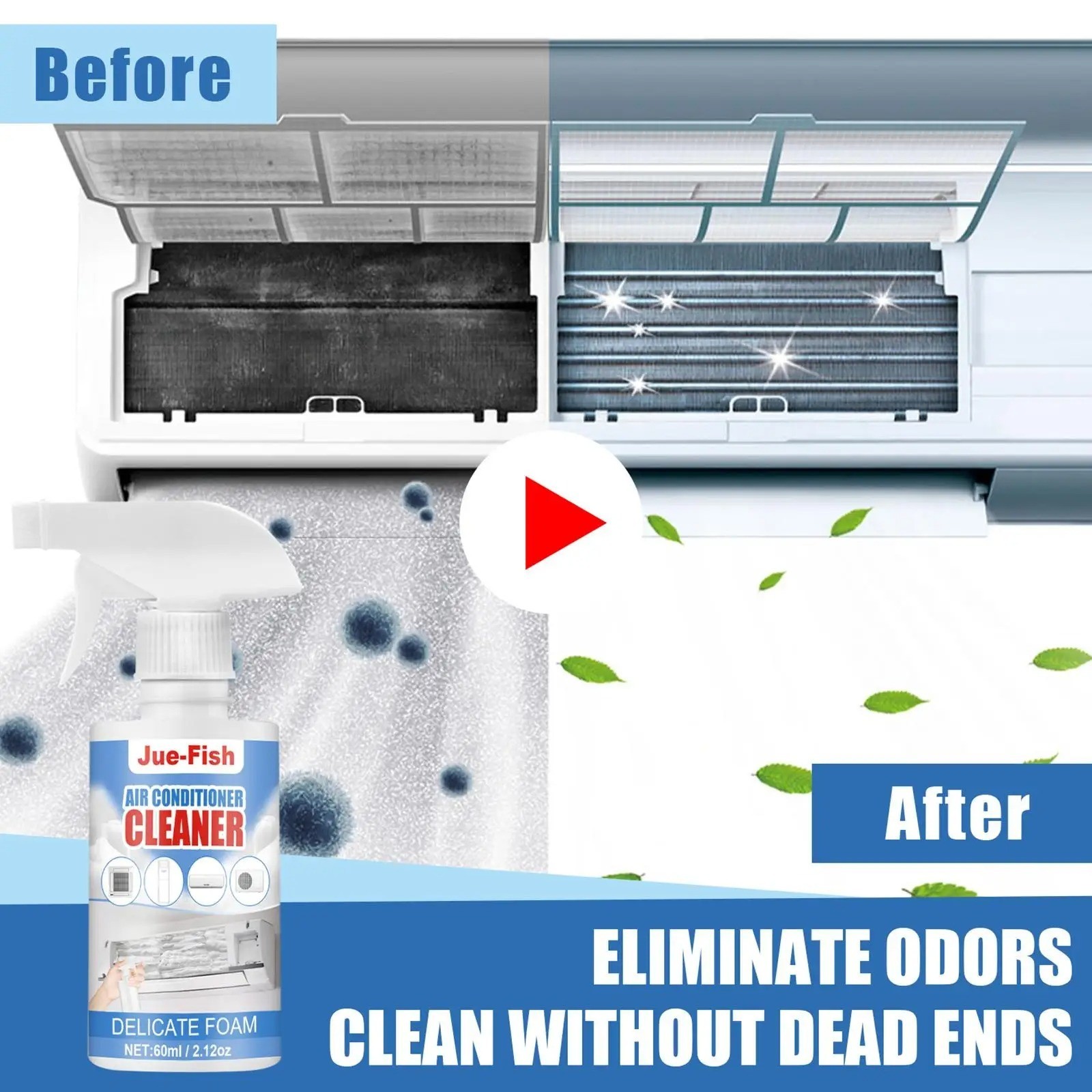 60ml Freezer Defrosting Deicing Spray,De-Icer For Refrigerator Buildup best