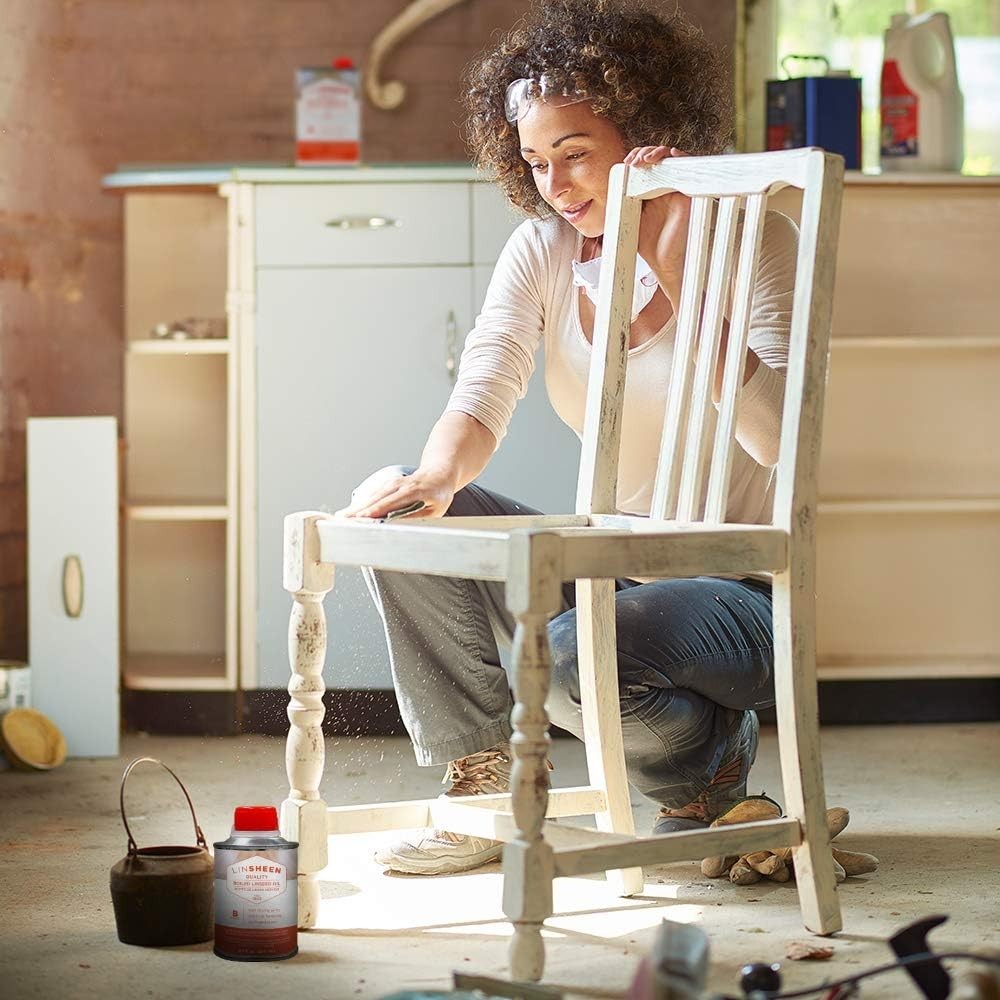 Fast-Drying Boiled Linseed Oil Wood Treatment