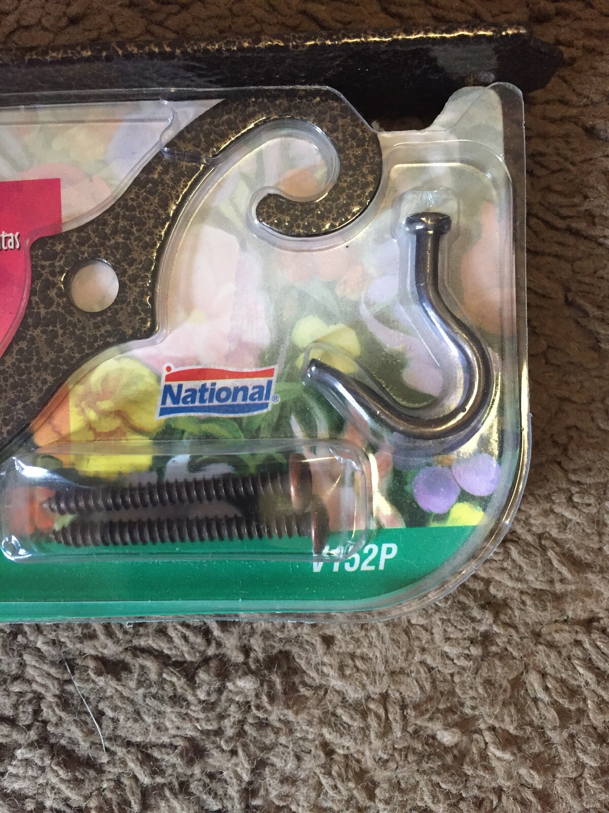 National Hardware Bronze Steel 3.5 in. H Plant Bracket 1 pk