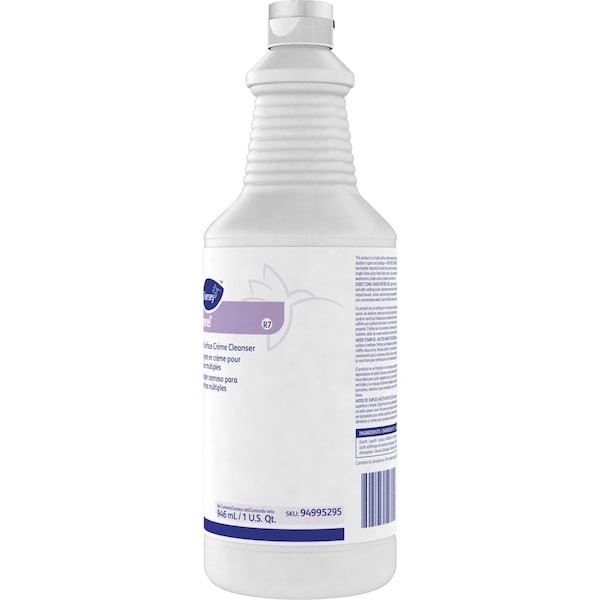 Diversey 94995295 Bathroom Cleaner, 32 Oz., Fresh, Pk12