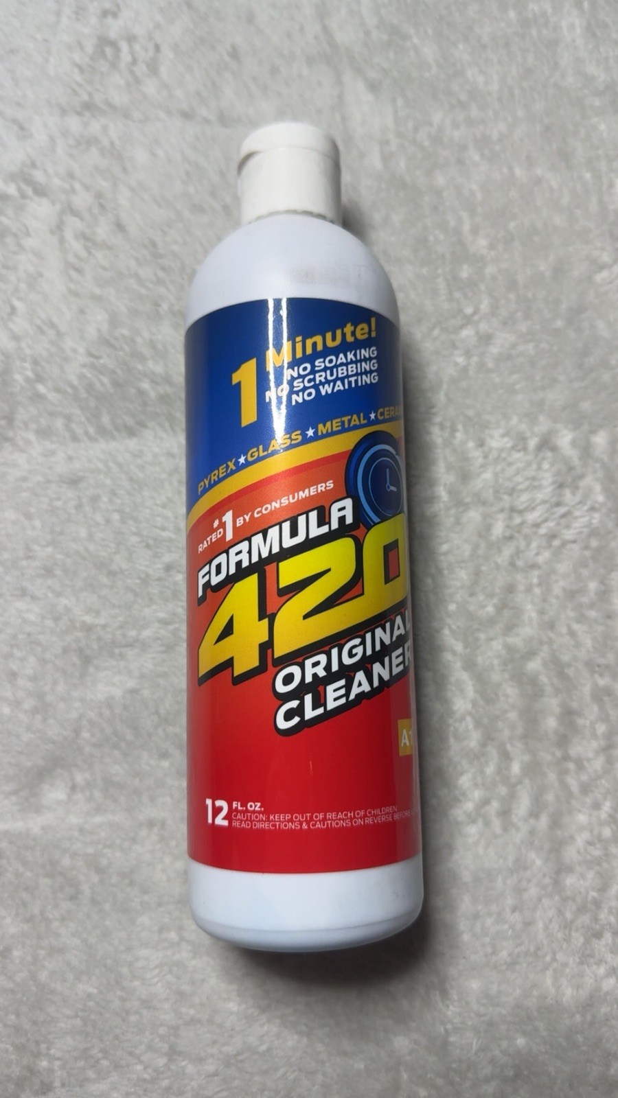 Formula 420 Cleaner Glass, Metal Ceramic Glass Cleanser 12 fl oz