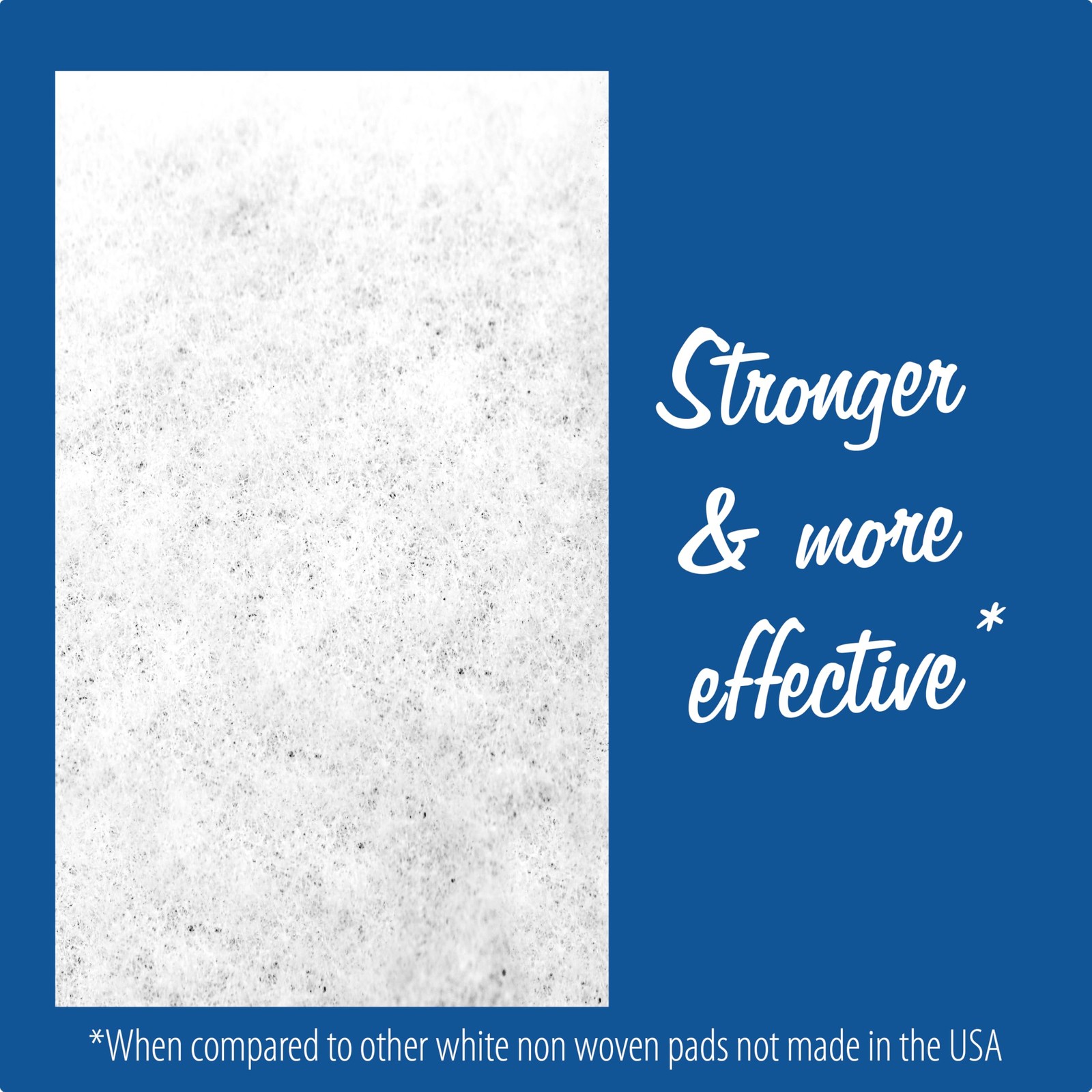 10 Pack of 6 x 9 White Non Scratch Non-Woven Pads for Buffing Cleaning Polish…