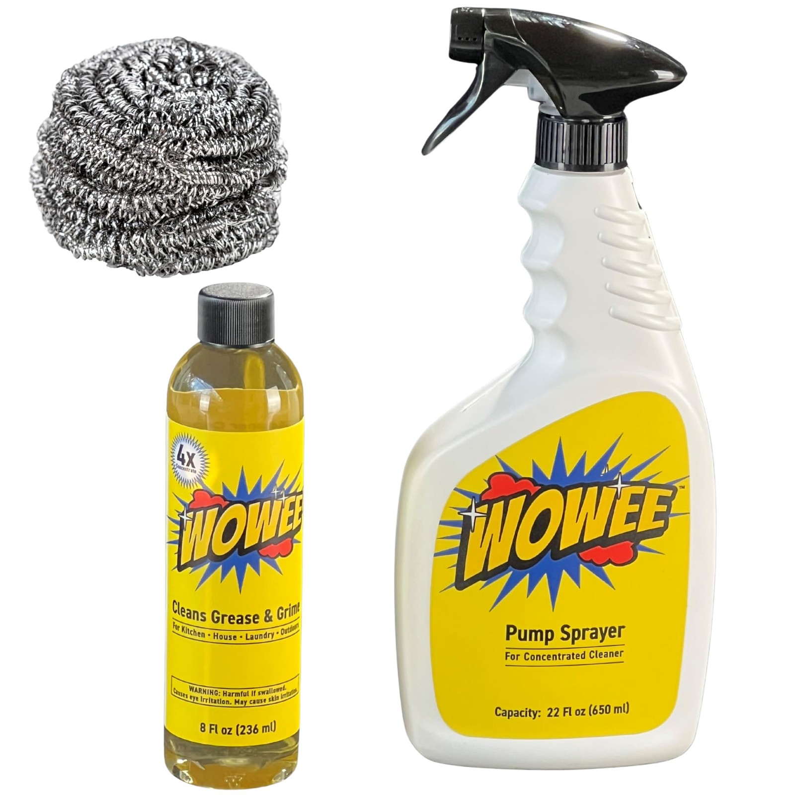 8 fl oz Concentrated Heavy Duty Degreaser – All-Purpose Cleaner for Kitchen &…