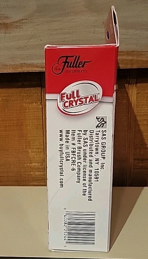 FULLER BRUSH CO. FULL CRYSTAL Window Cleaner Refills 8 oz. Total New