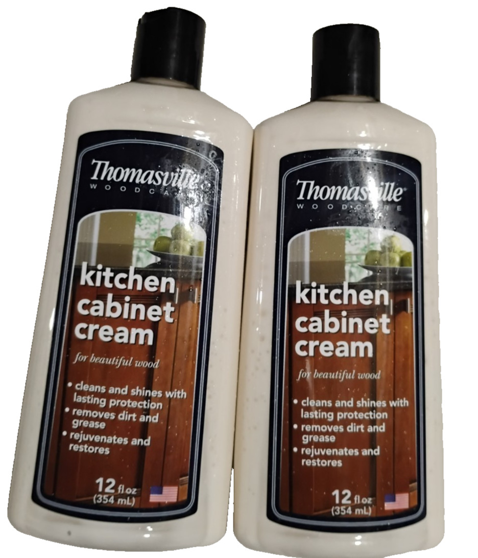 2x Thompsonville Wood Care Kitchen Cabinet Cream 12 oz. Each For Beautiful Wood